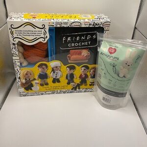 Crochet Started Kit (x2 Bundle) Friends & Amigurumi Kit Popcorn the Bunny